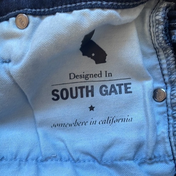 AG Adriano Goldschmied Farrah High Rise Skinny Jeans Dark Wash Empower Denim 29R - Picture 7 of 9